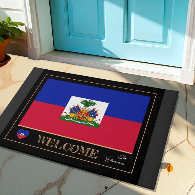 Tapete Matriz do Haiti, esportes de bandeira do Haiti / B (Criador carregado)