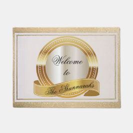 Tapete Matriz Dourada Elegante