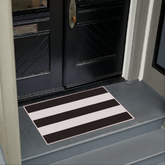 Tapete Matriz Preta e Branco