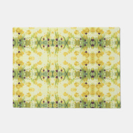 Tapete Matriz Verde Amarelo bonito