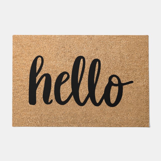 Tapete Matrizes Domésticas - Casos de Boas-vindas exclusi (Frente)