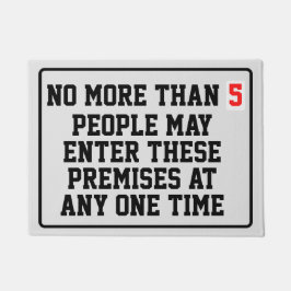 Tapete Máximo de Ocupação Editável