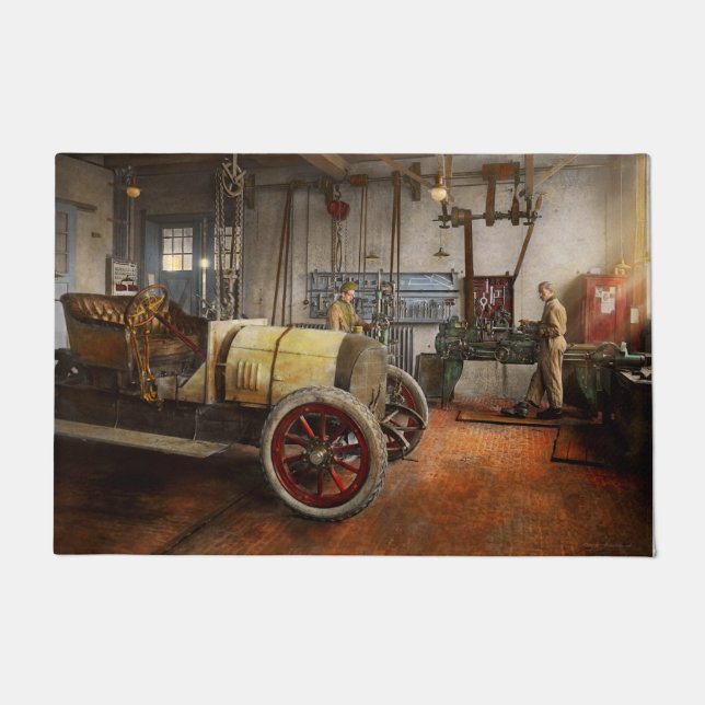 Tapete Mecânico de carro - a revisão 1915 (Frente)