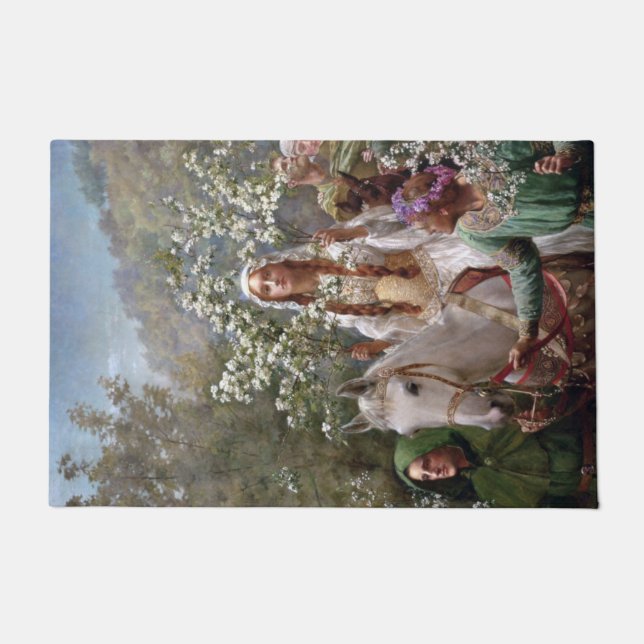 Tapete Medieval Queen Guinevere (by John Collier) (Frente)