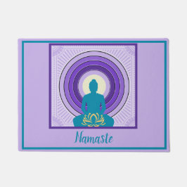 Tapete Meditação de Namaste Buddha Yoga Boas-vindas Espir