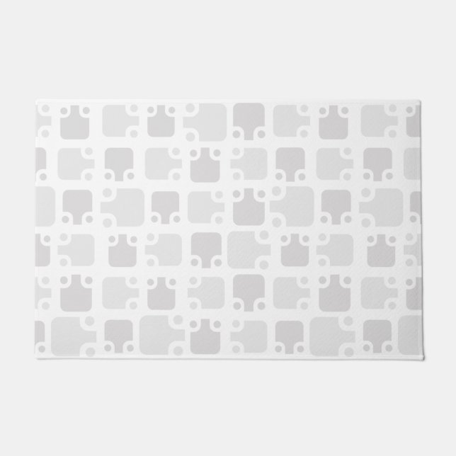 Tapete Meio século Modern Pattern White (Frente)