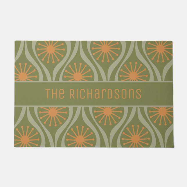 Tapete Meio século Moderno Descartes Atômicos Retroperson (Frente)