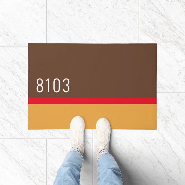 Tapete Meio século moderno endereço residencial dos Anos  (Interior)