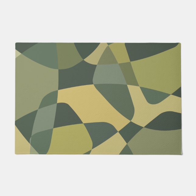 Tapete Meio século Rock Layers Green (Frente)