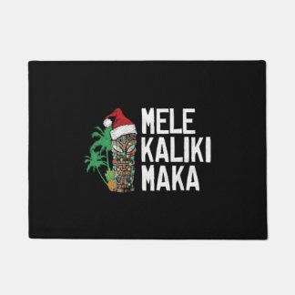 Tapete Mele Kalikimaka Feliz Natal Havaiano Tiki T-Sh