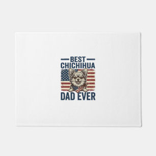 Tapete Melhor Design de Camisa de Cachorro Patriota Pai C