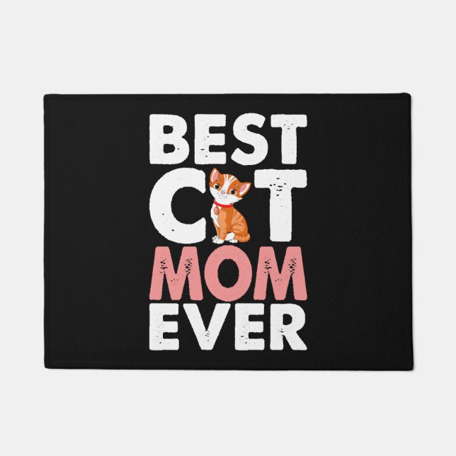 Tapete Melhor Mãe De Gato (Frente)