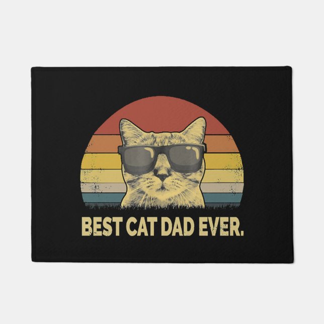 Tapete Melhor Pai De Gato (Frente)