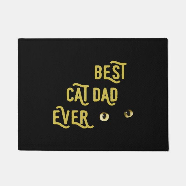 Tapete Melhor Pai De Gato (Frente)