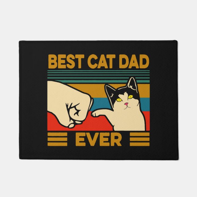 Tapete Melhor Pai De Gato (Frente)