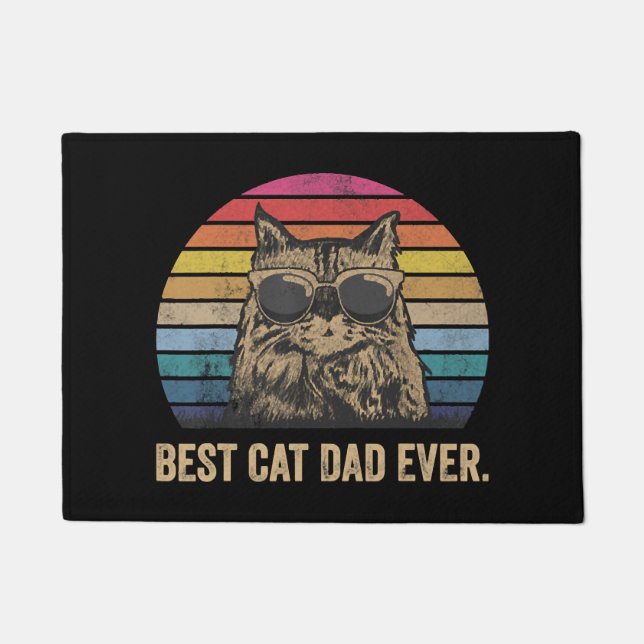 Tapete Melhor Pai De Gato (Frente)