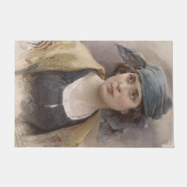 Tapete Menina com véu verde (por Ludwig Passini)