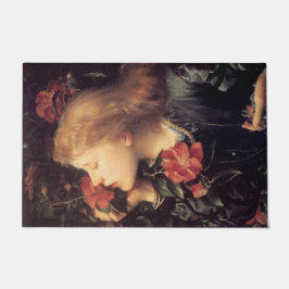 Tapete Menina Escolhendo uma Flor Bonita (por G.F. Watts)
