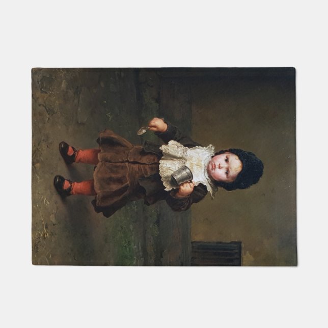 Tapete Menina Vazia de Taça (Ludwig Knaus) (Frente)