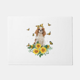 Tapete Meninas Mulheres Mãe Cavaleiro Rei Charles Spaniel