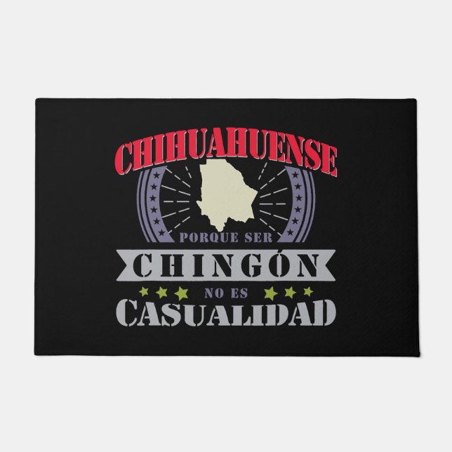 Tapete mens camisa graciosa de hombre chihuahua mexico ch (Frente)