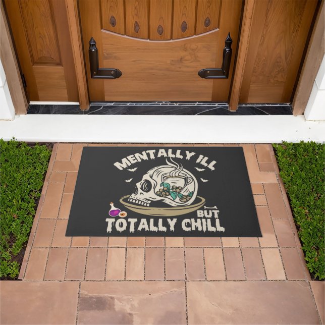 Tapete Mentalmente, Vou Encher O Crânio Engraçado. (Ar livre)