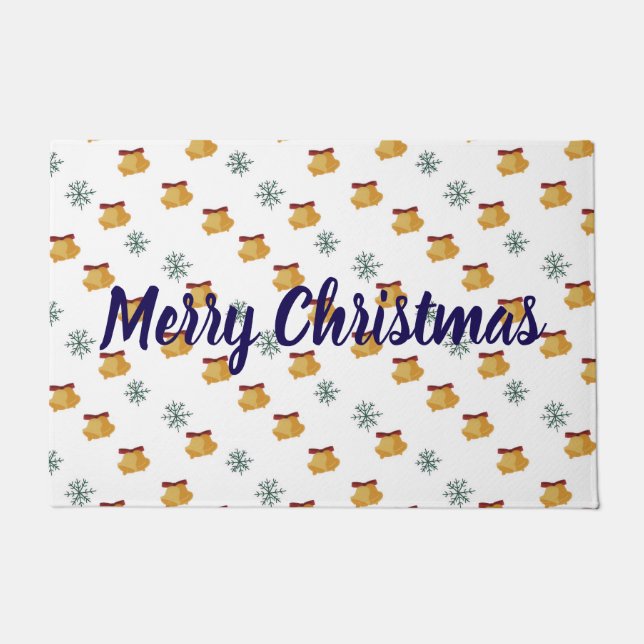 Tapete Merry Christmas Bell Doormat (Frente)