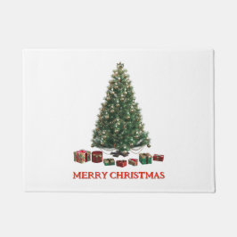 Tapete Merry Christmas. Tree (design 1) with gifts