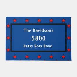 Tapete Meu endereço em um Patriótico