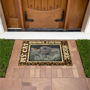 Tapete Meu gato sabe que você está aqui Foto personalizad