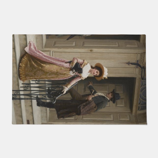 Tapete Meu vizinho de porta próxima (Casal flertando) (Be (Frente)