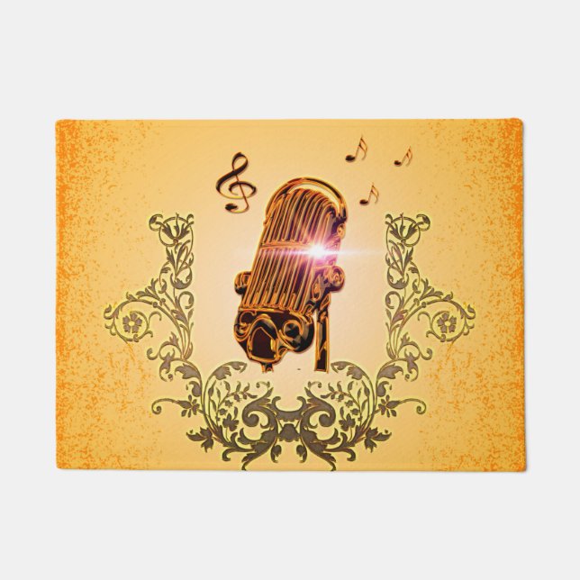 Tapete Microfone impressionante (Frente)