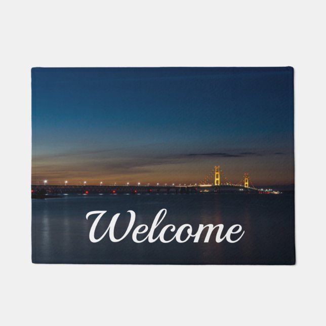 Tapete Might Mac At Night Pano Welcome Doormat (Frente)