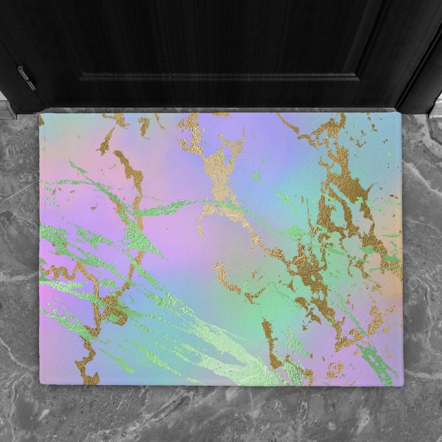 Tapete Milênio Marble | Jogo-Arco-Íris Coletivo Ombre (Criador carregado)