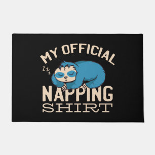 Tapete Minha camisa oficial de dormir, preguiçosa Sloth