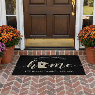 Tapete Minnesota Home State Personalizado