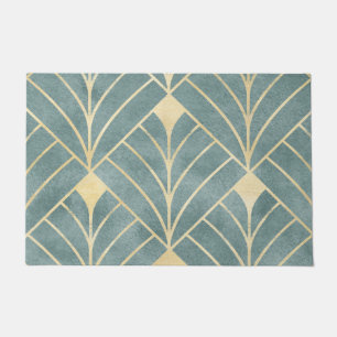 Tapete Mint Green,ouro,Art Deco, padrão,vintage,retro,Me