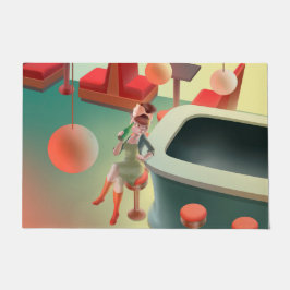 Tapete Miss Meow - Bar Noturno