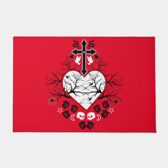 Tapete Moda do tronco Posto do gótico (Frente)