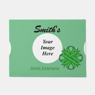 Tapete Modelo de Green Clover Ribbon por Kenneth Yoncich