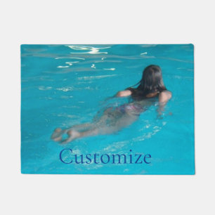 Tapete Modelo feminino de natação Thunder_Cove