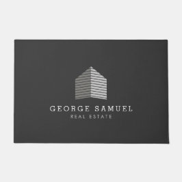 Tapete Modern Abstract Home Logo Realtor Gray White