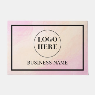 Tapete Modern Elegant Business Logo Doormat