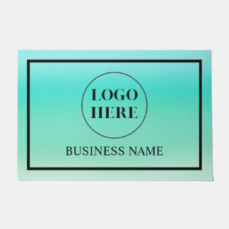 Tapete Modern Elegant Business Logo Doormat