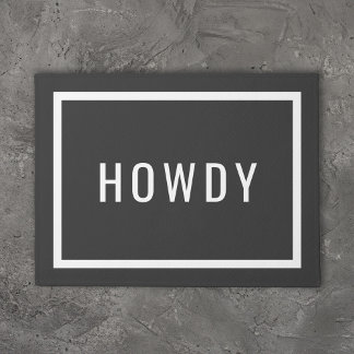 Tapete Modern Howdy | Cores editáveis