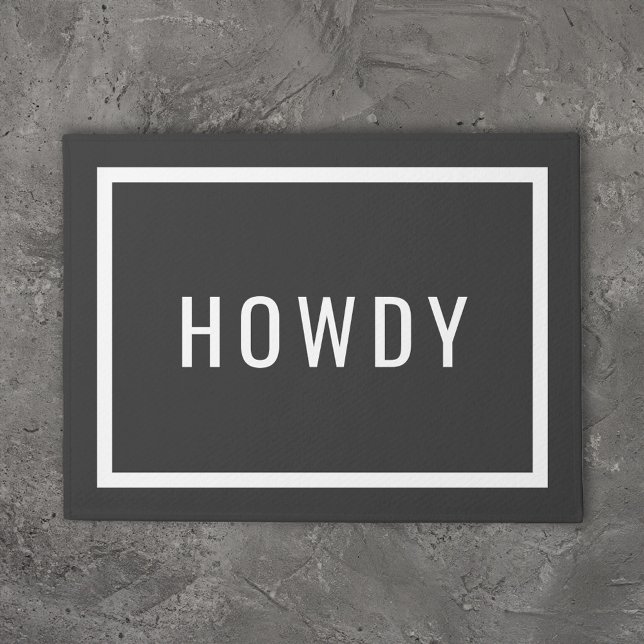 Tapete Modern Howdy | Cores editáveis (Criador carregado)