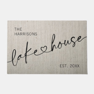 Tapete Modern Lake House Doormat