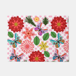 Tapete Modern Spring Garden Butterfly Floral 