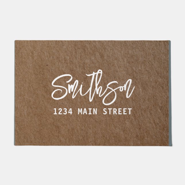 Tapete Moderna Caligrafia Script Manuscrito Russo (Frente)