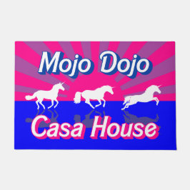 Tapete Mojo House Bisexual Flag Unicorn